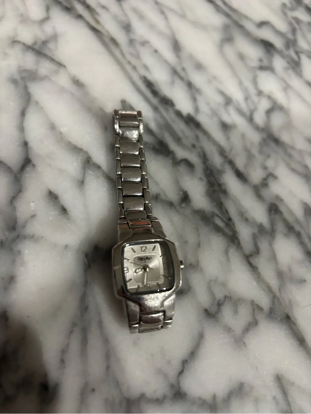 Mossimo Silver Square Bracelet Watch Y2K Minimalist